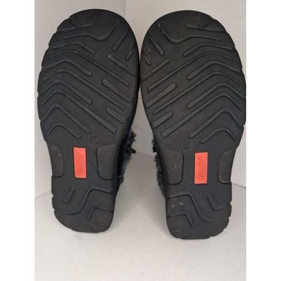 Khombu Jessica Women's Faux Fur Lined Suede Ankle Boots in Black Size 98 - Picture 7 of 8